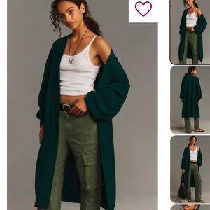 Green cardigan from Flat White